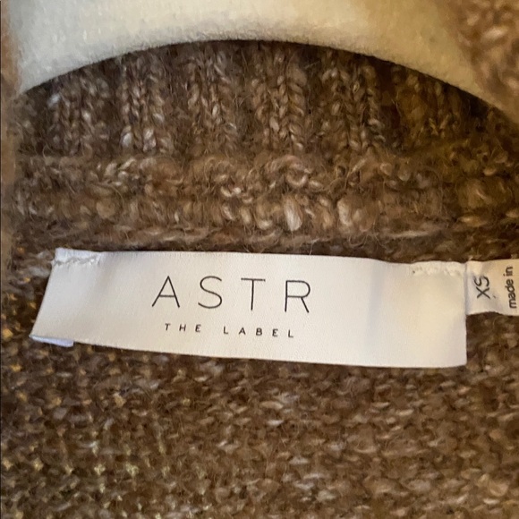ASTR THE LABEL Sweater Coat XS NWOT - Picture 2 of 5